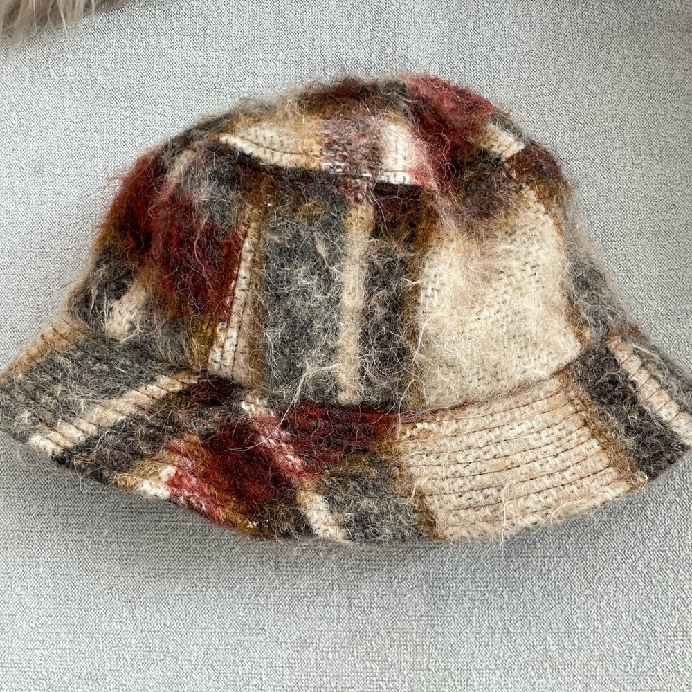 Anine bing textured bucket hat